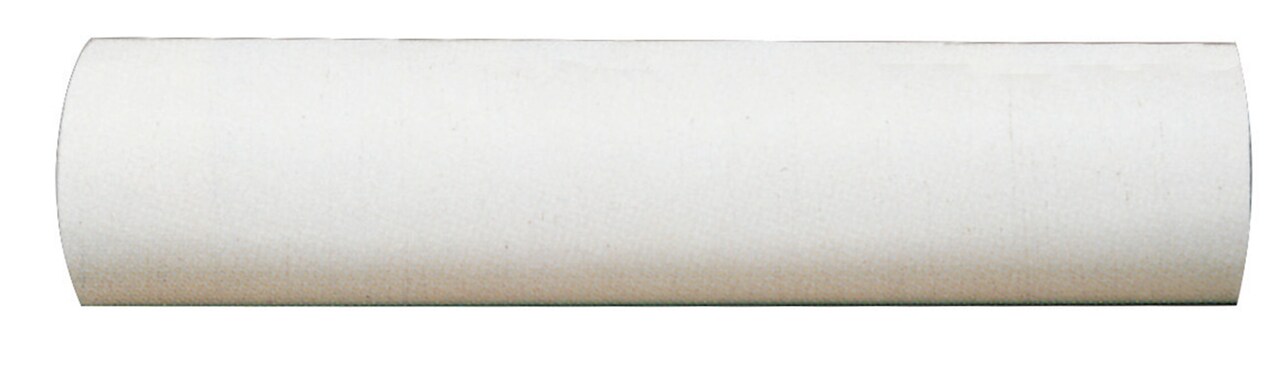 School Smart Kraft Wrapping Paper Roll, Uncoated, 50 lbs, 36 Inches x 1000 Feet, White